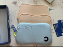可韵（CORY）儿童枕头宝宝婴儿学生可水洗透气1-3-6-12岁硅胶枕头 婴童蓝+垫片 实拍图