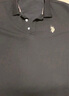 U.S. POLO ASSN.polo衫男短袖夏季保罗商务休闲翻领男装上衣t恤经典黑XL 实拍图