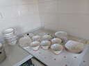 陶瓷碗家用喜庆乔迁新居碗碟餐具套装岁月静好饭碗 岁月静好2个装加厚面碗【6英寸】 实拍图