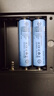 倍量（Doublepow）18650锂电池5550mWh尖头2节3.7V-4.2V通用可充电锂电池强光手电筒专用 实拍图