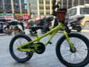 优贝（RoyalBaby）儿童自行车男女镁合金超轻便单车3-6-9岁学生脚踏车礼物宇航员 柠檬绿 18寸【建议身高120-150CM】 实拍图