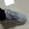 回力官方运动鞋男鞋春夏季软底网面鞋子男士跑步鞋轻便休闲椰子鞋 铁青灰/男女码 0127 38 实拍图