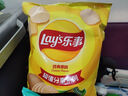 乐事（Lay's）夏季限定原切薯片 浓郁蒜香味 135克 实拍图