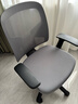 得力（deli）4900SP人体工学靠背电脑椅 舒适后仰办公椅 可升降舒棉坐垫 灰 实拍图