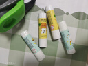 得力（deli）【全网低价】9gPVA固体胶水 安全可水洗 儿童胶棒 手工学生文具 面包小狗系列 4支/盒 JT123 实拍图