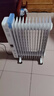 美的（Midea）【白玉】取暖器/电暖器/电暖气家用/烤火炉/13片大面积/电热油汀/油酊/电热器/电热取暖器HYX22N 实拍图