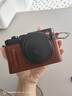 摄侣【徕卡dlux8真皮保护套】dlux8皮套相机套半包底座壳相机包复古牛皮肩带装饰shelv 晒单实拍图