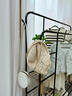 苡茉衣帽架衣架落地立式宿舍挂衣架卧室专用阳台晾衣架置物架侧三格 实拍图