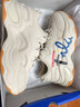 FILA FUSION官方潮牌斐乐女鞋BUBBLE泡泡鞋时尚百搭休闲运动鞋女 米色-AG经典款 厚底增高 39 实拍图