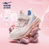 鸿星尔克（ERKE）童鞋男女童革面跑鞋大小童运动鞋-鸣鸥2.0芍药粉/粘土粉40 实拍图