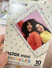 富士（FUJIFILM）  instax立拍立得相机 3英寸mini迷你相纸胶片胶卷 3寸糖霜彩粒+收纳盒+冰箱贴+相册 官方标配 实拍图