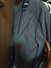 威可多（VICUTU）男士西装商务新郎伴郎正装结婚易打理 灰色裤 180/90B 实拍图