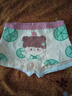浪莎女童内裤儿童4条装棉质抑菌平角裤小中大童学生女孩公主范短裤衩 幸运女孩 4条 130 建议体重34-42斤 实拍图