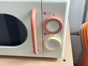 美的小滋味系列微波炉变频家用小型奶油风百搭复古转盘式一级能效低频轻音20L预制菜加热（M2H1） 实拍图