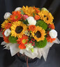 冉子花坊鲜花速递同城配送向日葵混搭抱抱桶玫瑰送女友爱人生日礼物真鲜花 抱抱桶混搭 实拍图
