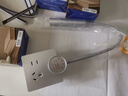 公牛（BULL）开关插座 无极触摸调光护眼床头灯MH-A004K-CS 太空银 实拍图