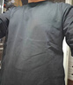 凡客诚品（VANCL）长袖t恤男春秋季纯棉打底衫男士体恤纯色简约内搭上衣 深灰 L 实拍图