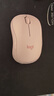 罗技（Logitech）M221轻音鼠标 无线鼠标 办公鼠标 对称鼠标 带无线微型接收器 茱萸粉 实拍图