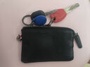 高尔夫GOLF钥匙包男女头层牛皮复古拉链锁匙包汽车钥匙扣多功能匙钥包5V396452J黑色鳄鱼纹 实拍图