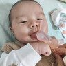 beedoll蓓兜婴儿牙胶磨牙棒口欲期兔兔牙胶咬咬乐玩具硅胶4月龄+草莓粉 实拍图