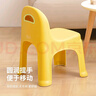 禧天龙（Citylong）福娃椅家用宝宝椅小板凳弧形凳腿塑料靠背加厚防滑小凳子 【亮黄色】小号靠背凳 20cm -30cm 实拍图