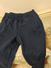安踏男裤运动裤男士秋冬季款休闲加绒保暖束脚篮球卫裤跑步健身长裤子 -2明月蓝【加绒束脚裤】 L (175) 适合120-140斤 实拍图