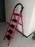 星奇堡 家用梯子工程梯折叠多功能人字梯伸缩室内加厚两用梯子 加厚五步梯-红色 实拍图