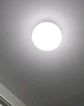 雷士照明（NVC）led吸顶灯阳台灯玄关过道灯现代简约卫生间厨房照明灯饰灯具 【皓月】12瓦 白光-直径26cm 实拍图
