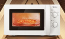 美的（Midea）快捷微波炉 家用小型 360°转盘加热 旋钮操控 易洁内胆（M1-L213B） 实拍图