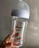 新安怡（AVENT）飞利浦新安怡 玻璃奶瓶宽口径240ml 自带1月+奶嘴 SCF679/13 实拍图