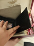 法莱阿玛尼（FALAMAONE）钱包男士短款头层牛皮轻奢商务多卡位钱夹送男友老公父亲生日礼物 Q2119-1头层牛皮【实木礼盒+花】 实拍图