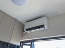 奥克斯（AUX）大1.5匹 空调挂机 省电侠 新一级能效变频冷暖两用 静音防直吹 以旧换新 KFR-35GW/BpR3AQS1(B1) 实拍图