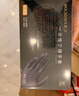 乌斯京（WOLSGIN）一次性手套丁腈橡胶100只大码厨房食品级加厚耐家务丁晴手套黑色 实拍图