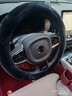 康车宝方向盘套冬季加热毛绒把套水貂绒翻毛皮保暖防滑汽车特斯拉通用 晒单实拍图