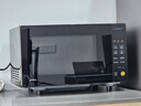 美的（Midea）家用变频微波炉平板式易清洁 800W微波速热 一键智能菜单 钻石背板 微晶面板加热20L（PM20M2） 实拍图
