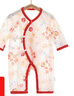【全网热销】婴儿连体衣薄款长袖空调服宝宝纯棉居家睡衣哈衣 5255#大吉大利 59cm 实拍图