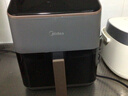 美的（Midea）AI烹饪空气炸锅免翻面 可视大视窗大容量5.3L 智能触控 微波炉烤箱一体机三合一金属内腔KZC539J5 实拍图