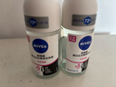 妮维雅（NIVEA）抑汗香体腋下止汗露干爽滚珠黑白出众爽身走珠液50ml*2 实拍图