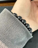 蔓笙手串男盘玩黑曜石手链男士潮流时尚简约学生手环百搭男生手把件 10mm 实拍图
