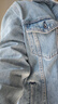 Levi's李维斯情侣同款美式经典复古休闲时尚潮牌修身牛仔夹克外套 浅蓝色 XL 实拍图