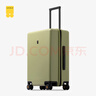 地平线8号（LEVEL8）行李箱密码拉杆箱男女托运大容量万向轮旅行者PC箱 24英寸芥末绿 实拍图