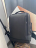 COUBER.G品牌商务双肩包男牛皮拼接15.6英寸电脑包轻便通勤大容量背包男 商务黑 30cm*15+5cm*42cm【30L】 实拍图
