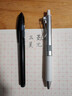 晨光（M&G）文具优品物理外挂黑色按动中性笔全针管笔头签字笔学生作业刷题水笔1支随机AGPK7201A 实拍图