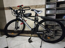 金武端自行车成人山地车公路赛车单车骑行变速超轻越野中学生初中青少年 顶配版-辐条轮-黑白色 27.5寸21速 实拍图