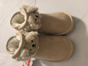 牧童小考拉宝宝雪地靴男孩冬季新款女童鞋加厚保暖幼儿可爱加绒大棉鞋 拿铁咖 27 鞋内长17.0cm/适合脚长16.2cm 实拍图