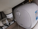 美的（Midea）【8年质保】电热水器小厨宝6.6L出水36L一级能效洗碗洗菜热水器厨房热水宝国家补贴F6.6-20CB(ES) 实拍图