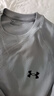 安德玛（UNDERARMOUR）DFO男子圆领运动休闲长袖T恤1302355 摩登灰011 L 实拍图
