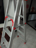 康鹏梯子家用折叠伸缩加厚铝合金人字梯室内多功能伸缩楼梯登高工程梯 加强款-1.5米加厚 实拍图