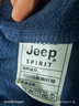 JEEP SPIRIT吉普马甲男士外套秋冬季外穿背心坎肩轻薄保暖摇粒绒男装 藏青3XL 实拍图