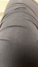 嫚熙（EMXEE）孕妇加厚打底裤秋季新款孕期瑜伽裤孕妇裤托腹裤提臀裤孕妇装黑色 实拍图